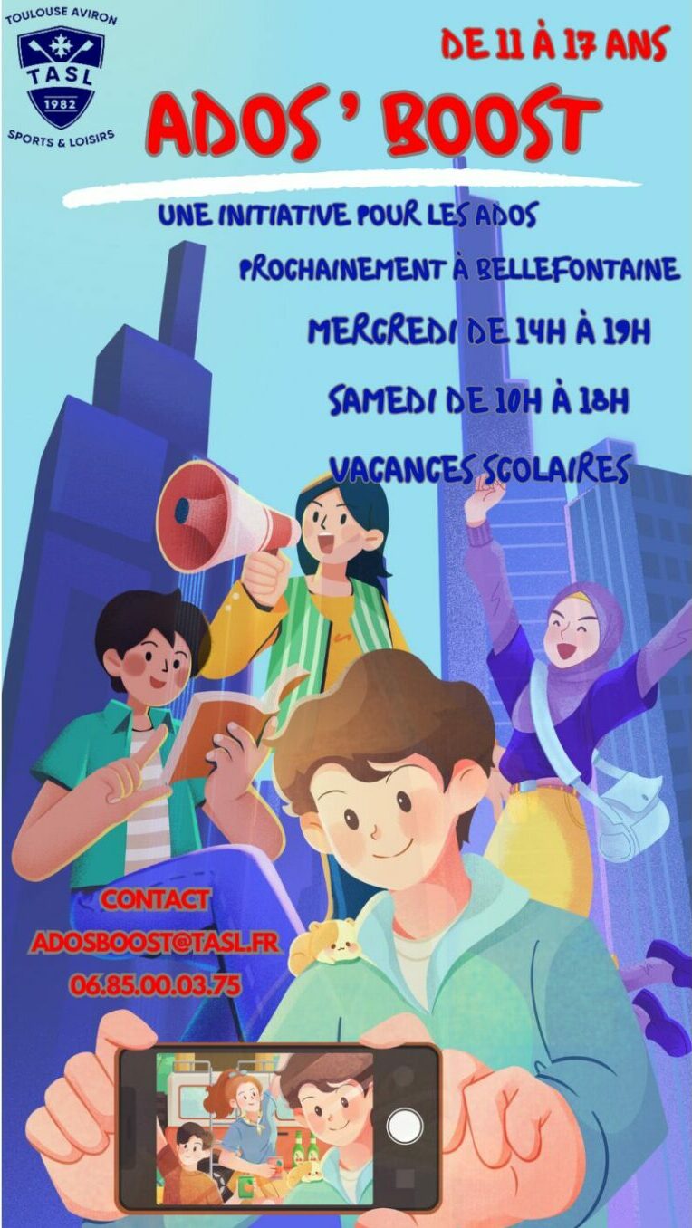 Affiche ados boost